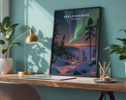 Yellowknife Poster - WanderWall