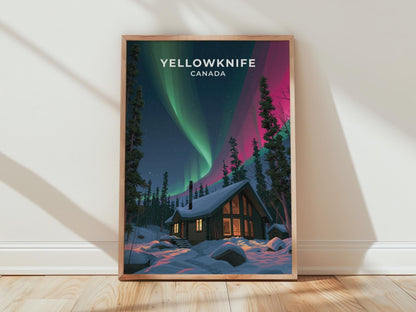 Yellowknife Poster - WanderWall