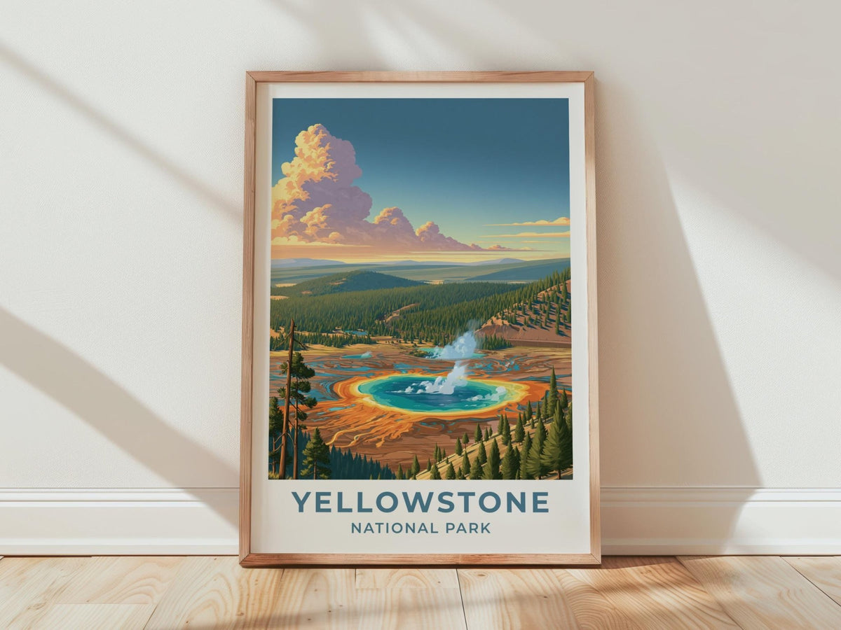 Yellowstone Poster - WanderWall