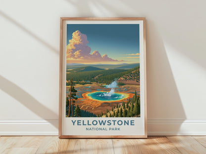 Yellowstone Poster - WanderWall