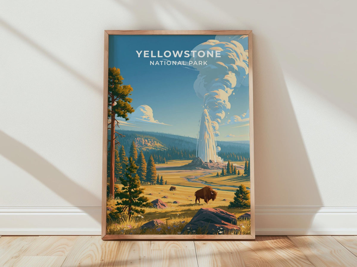 Yellowstone Poster - WanderWall