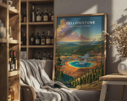 Yellowstone Poster - WanderWall