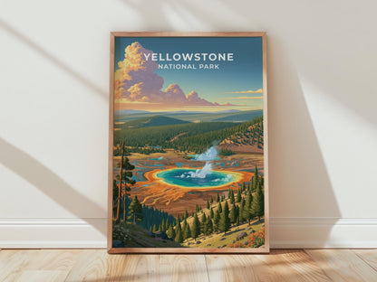 Yellowstone Poster - WanderWall