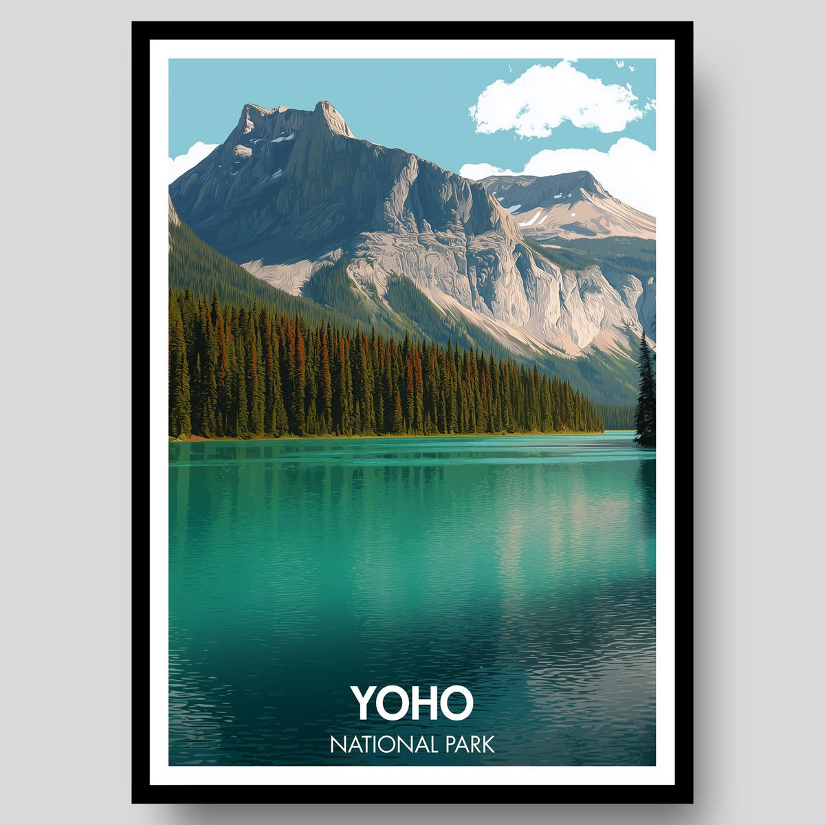 Yoho National Park Poster - WanderWall