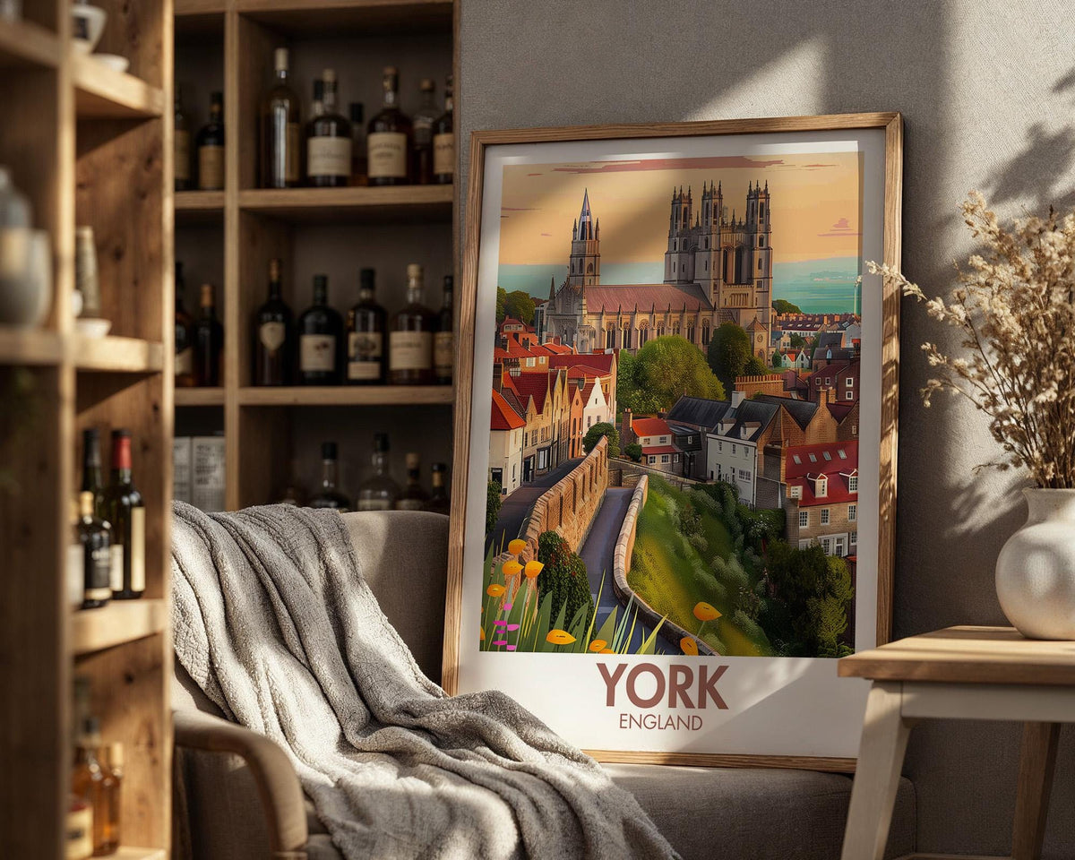 York Poster - WanderWall