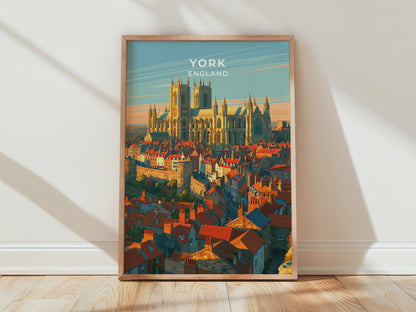 York Poster - WanderWall