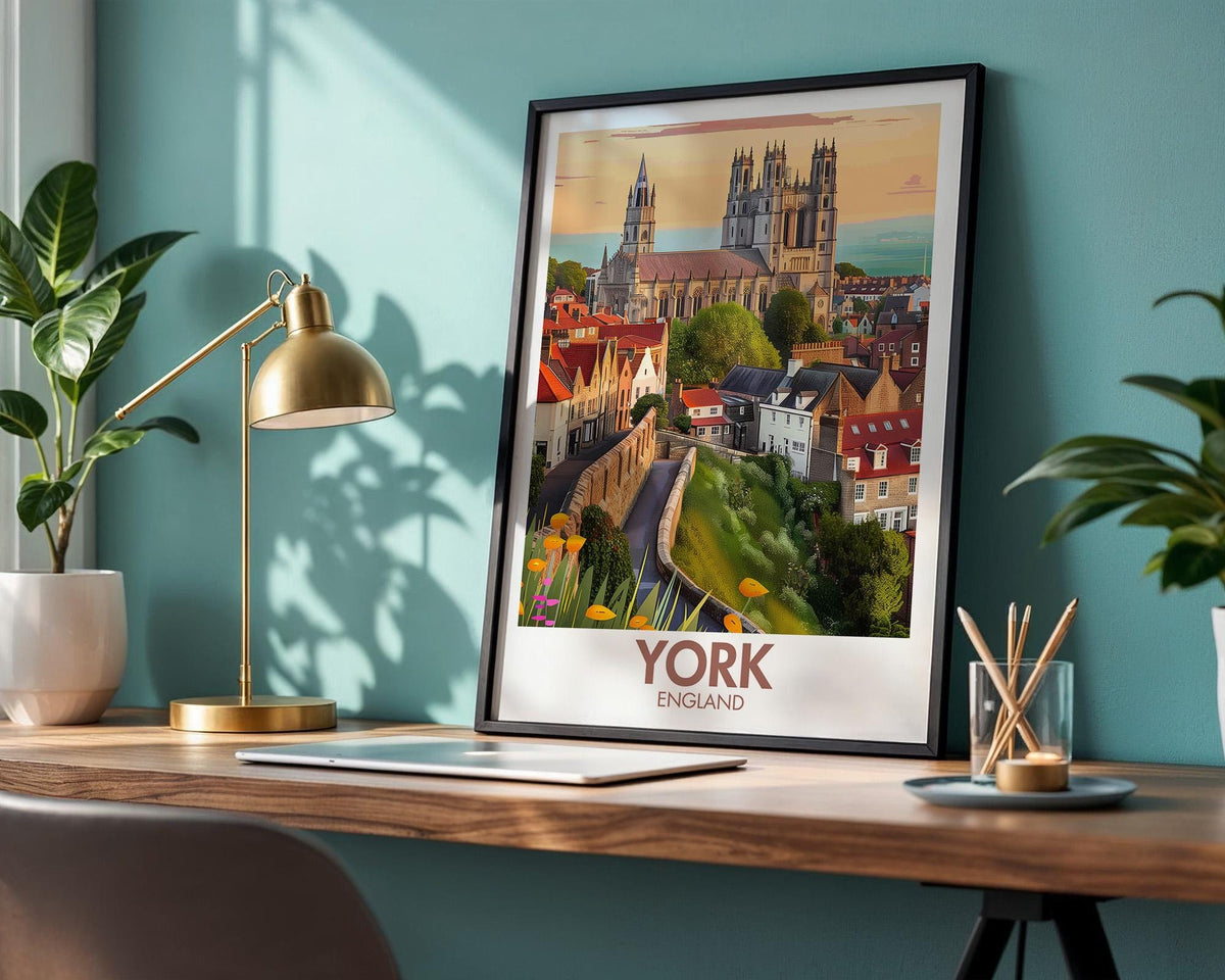 York Poster - WanderWall