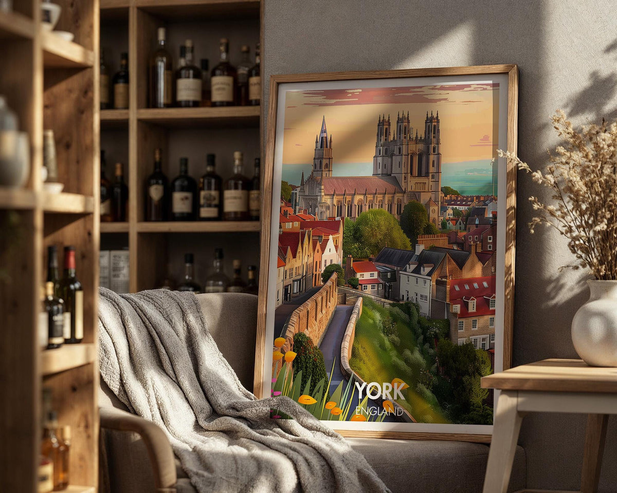 York Poster - WanderWall