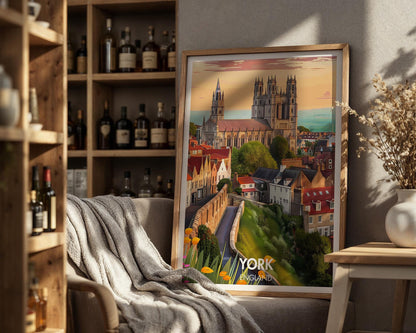York Poster - WanderWall