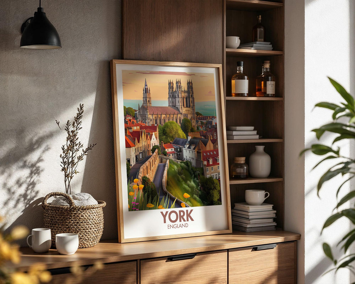 York Poster - WanderWall