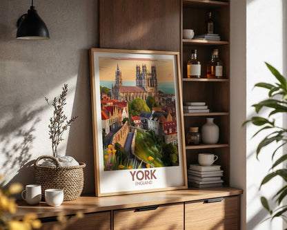 York Poster - WanderWall