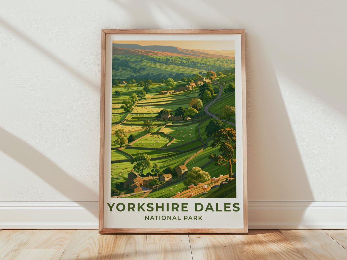 Yorkshire Dales Poster - WanderWall