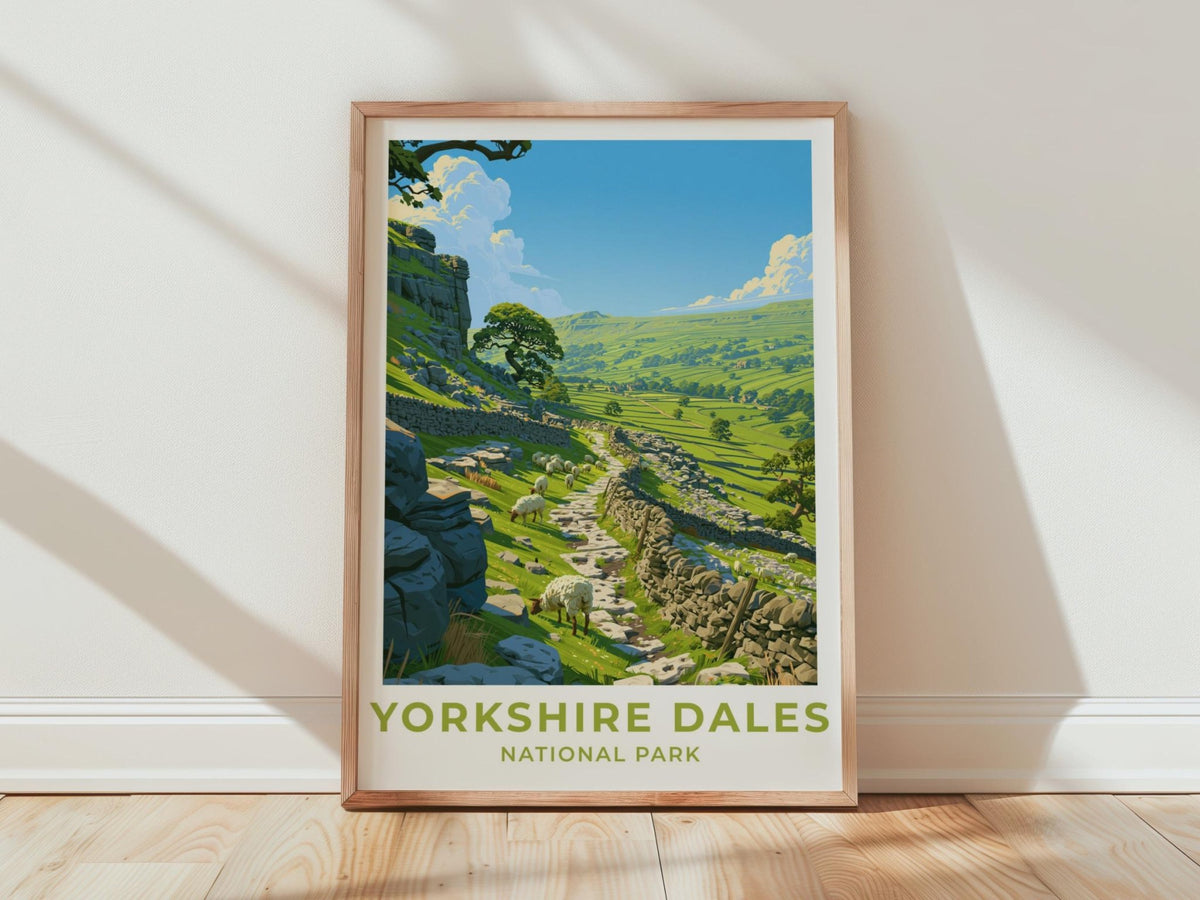 Yorkshire Dales Poster - WanderWall