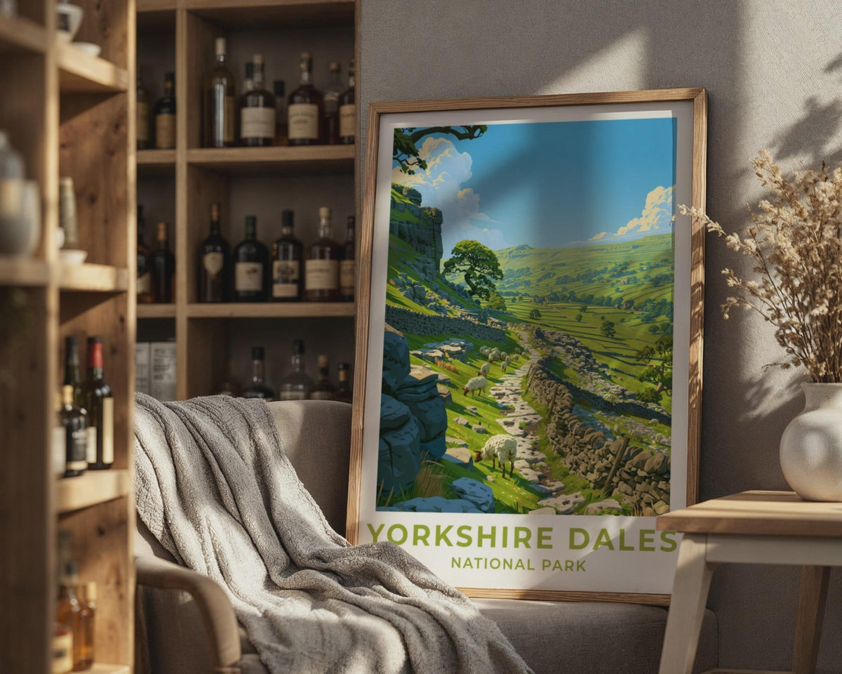 Yorkshire Dales Poster - WanderWall