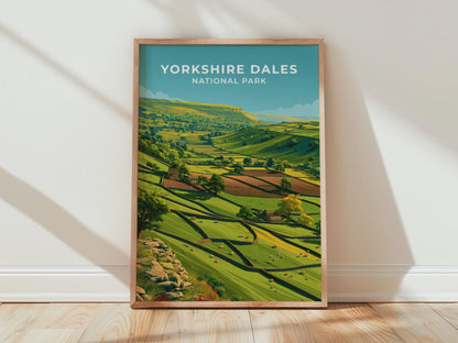 Yorkshire Dales Poster - WanderWall