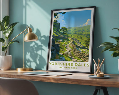 Yorkshire Dales Poster - WanderWall