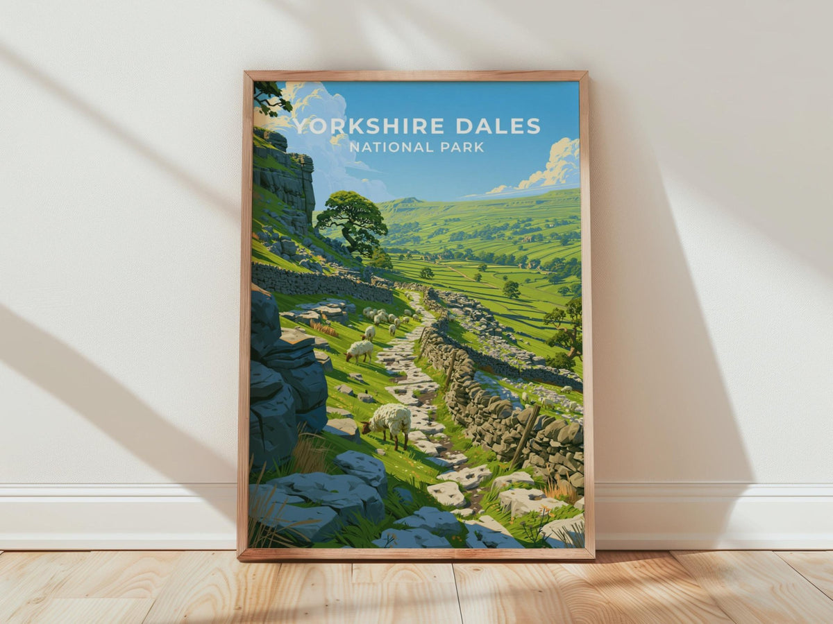 Yorkshire Dales Poster - WanderWall