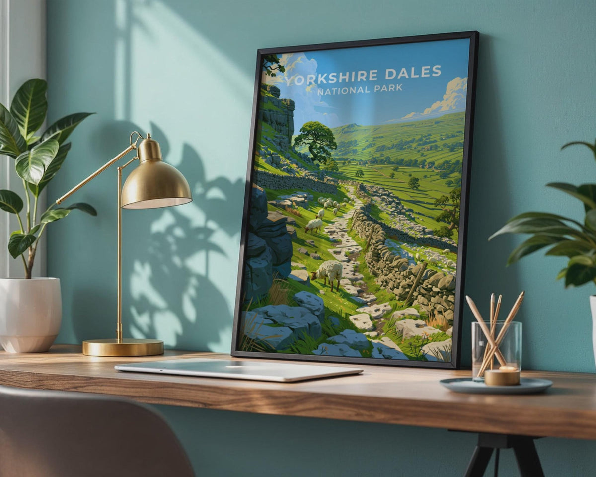 Yorkshire Dales Poster - WanderWall