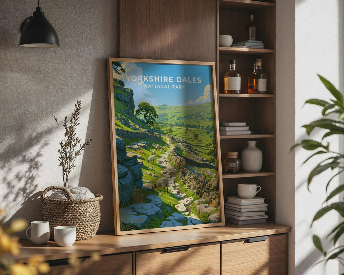 Yorkshire Dales Poster - WanderWall