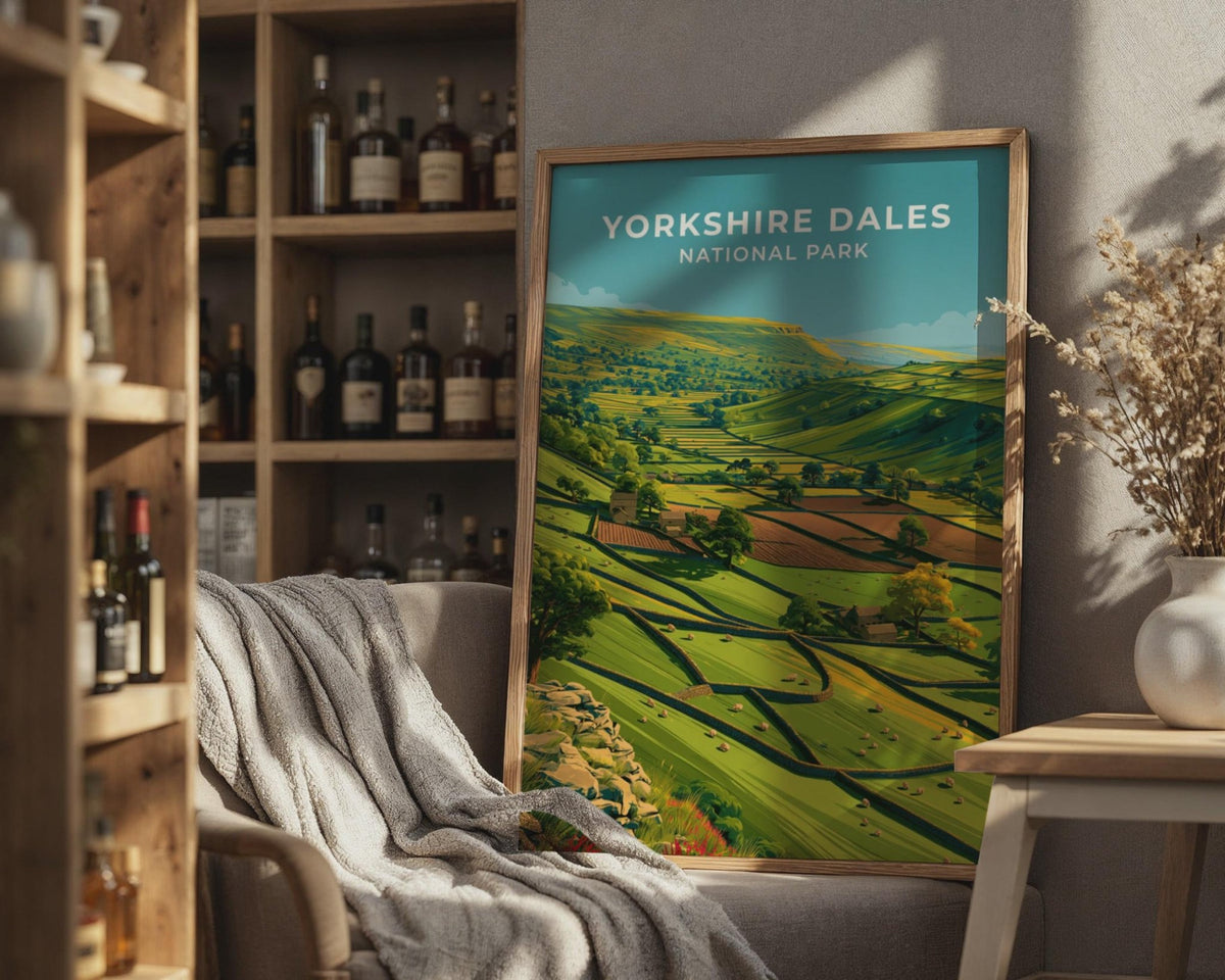 Yorkshire Dales Poster - WanderWall