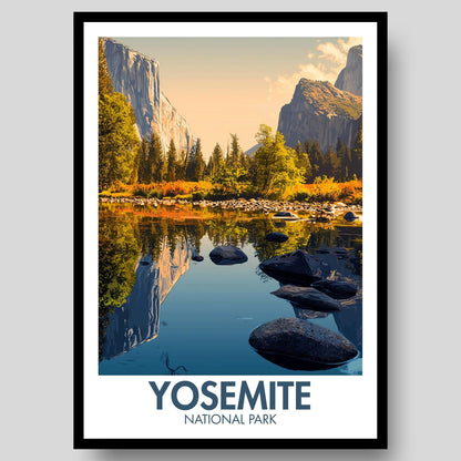 Yosemite National Park Poster - WanderWall