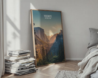 Yosemite National Park Scenic Wall Art Print - WanderWall