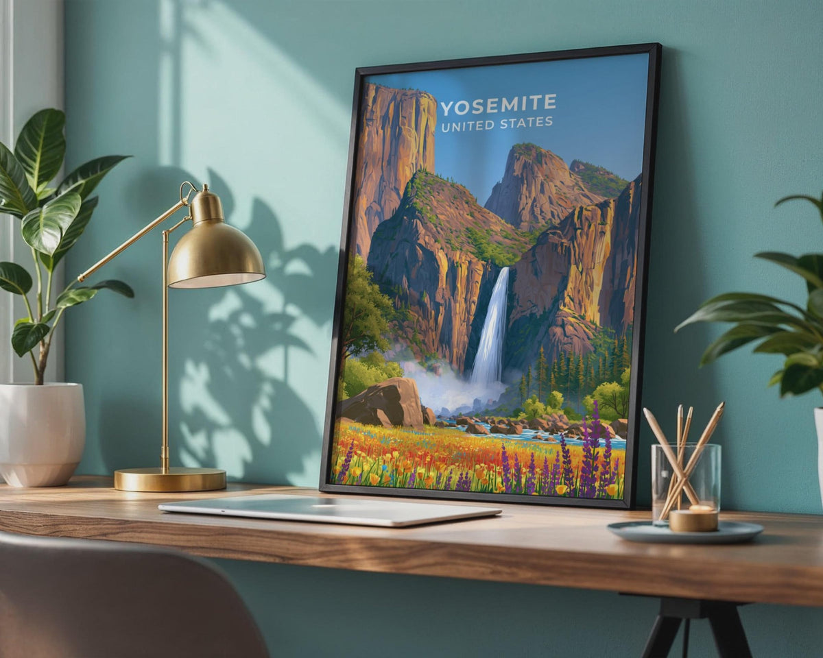 Yosemite Poster - WanderWall