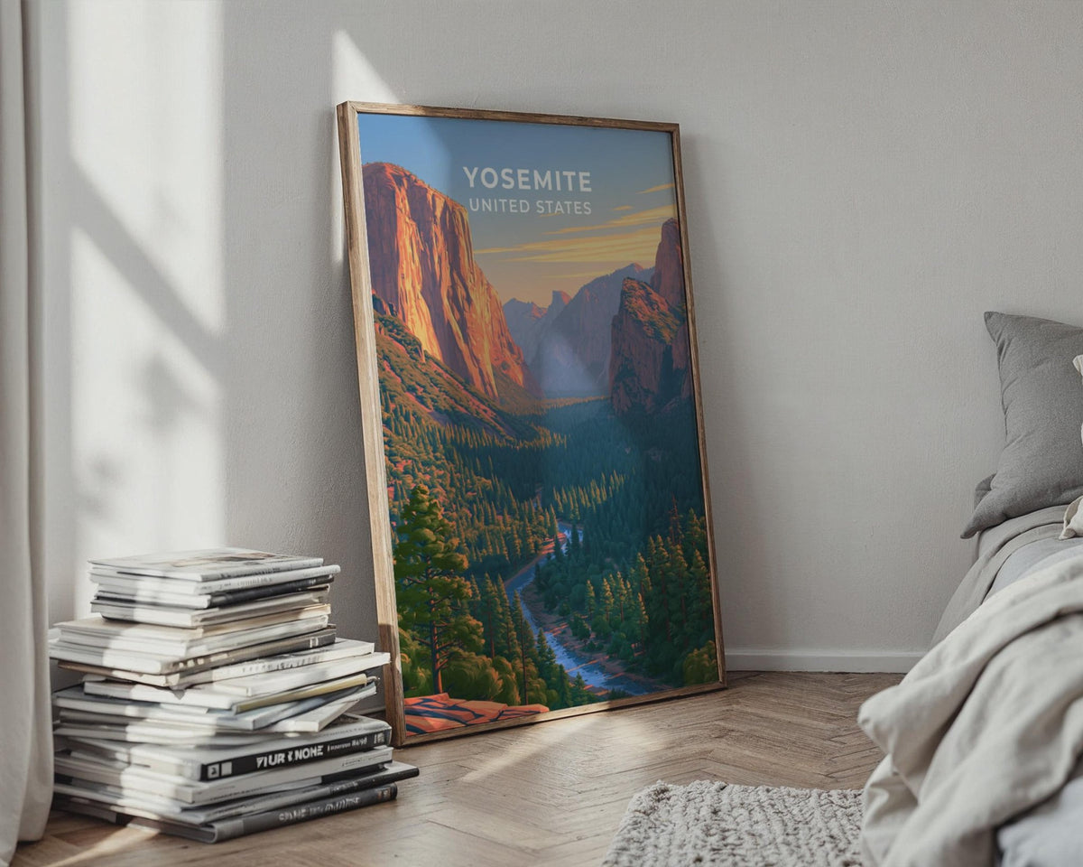 Yosemite Poster - WanderWall