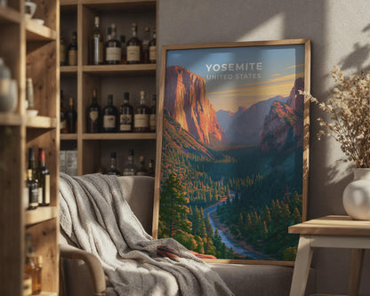 Yosemite Poster - WanderWall