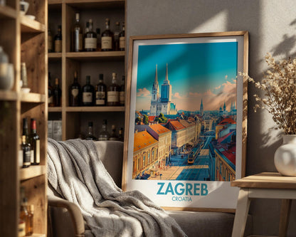 Zagreb Poster - WanderWall
