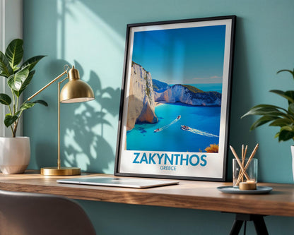 Zakynthos Poster - WanderWall