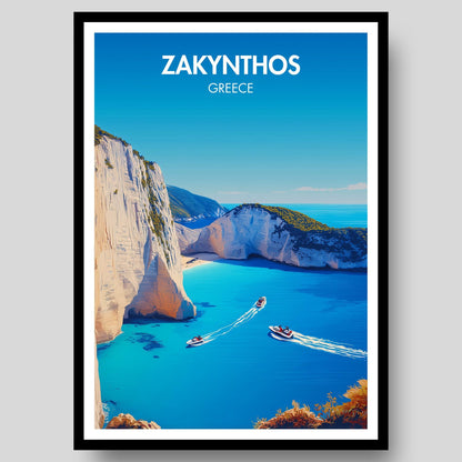 Zakynthos Poster - WanderWall