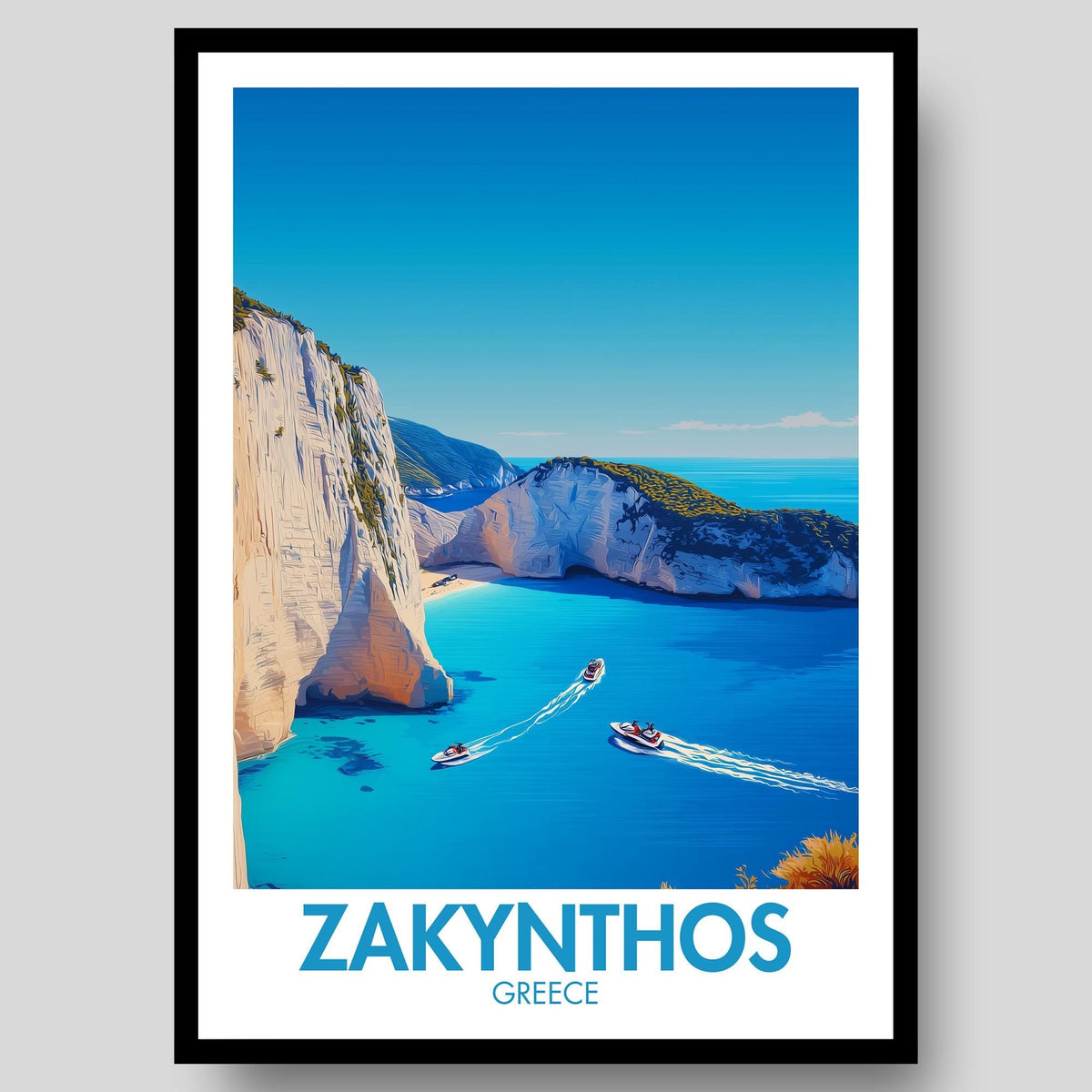 Zakynthos Poster - WanderWall
