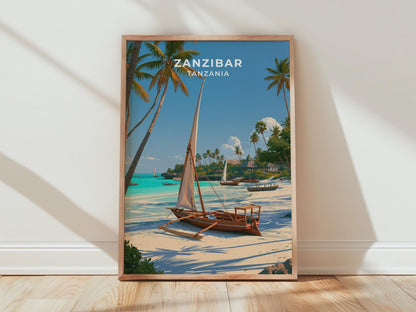 Zanzibar Poster - WanderWall