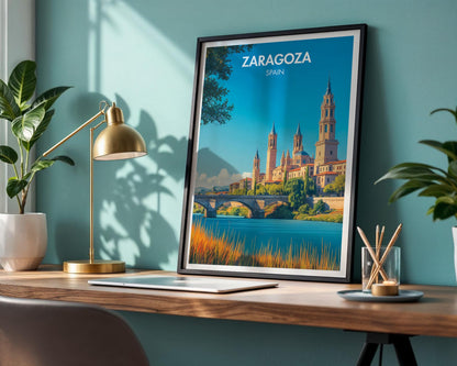 Zaragoza Poster - WanderWall