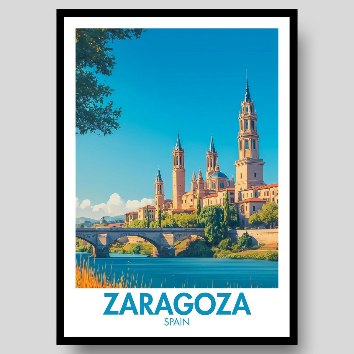 Zaragoza Poster - WanderWall