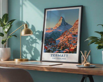 Zermatt Poster - WanderWall