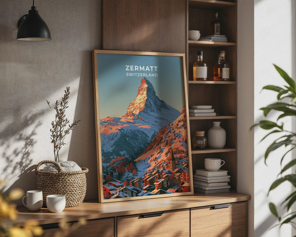 Zermatt Poster - WanderWall