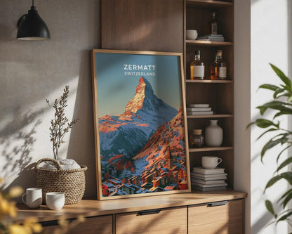 Zermatt Poster - WanderWall
