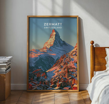 Zermatt Poster - WanderWall