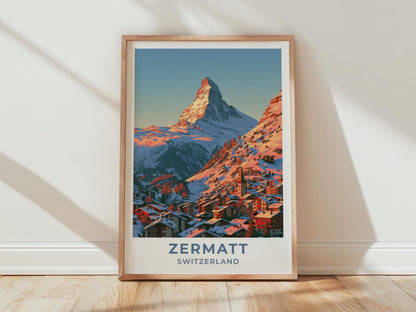 Zermatt Poster - WanderWall
