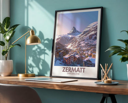 Zermatt Poster - WanderWall