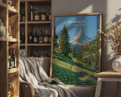 Zermatt Poster - WanderWall