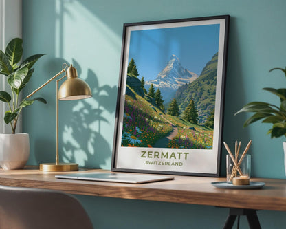 Zermatt Poster - WanderWall