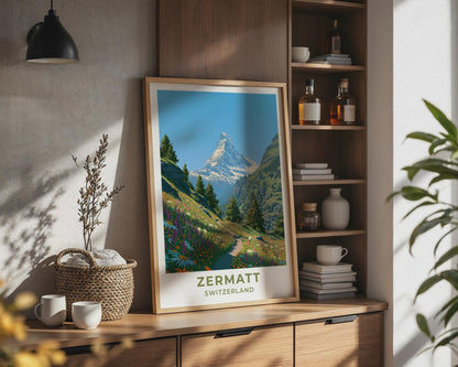 Zermatt Poster - WanderWall