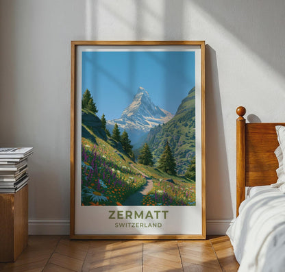 Zermatt Poster - WanderWall
