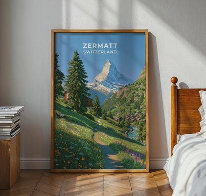 Zermatt Poster - WanderWall