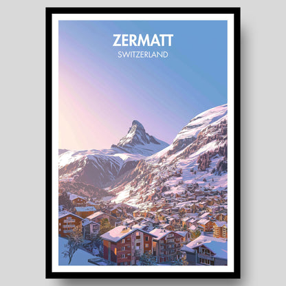 Zermatt Poster - WanderWall