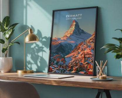 Zermatt Poster - WanderWall