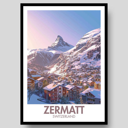 Zermatt Poster - WanderWall